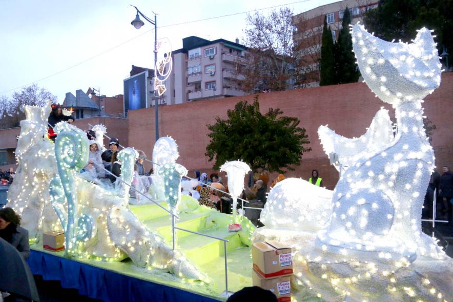Cabalgata de Reyes 2018 - Imagen de una carroza.