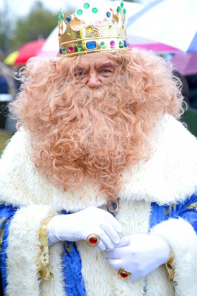Cabalgata de Reyes 2018 - Imagen del Rey Gaspar.