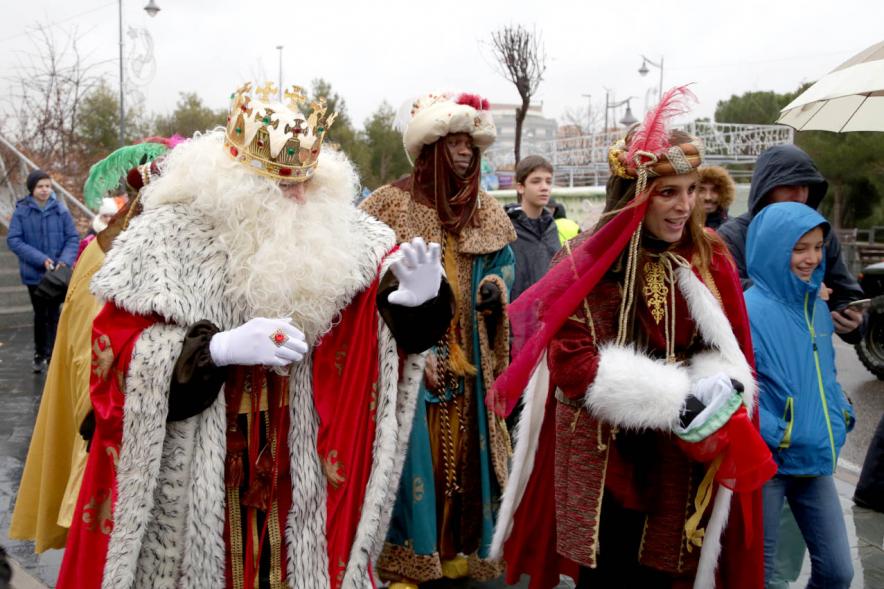 Cabalgata de Reyes 2018 - Imagen de los Reyes Magos.