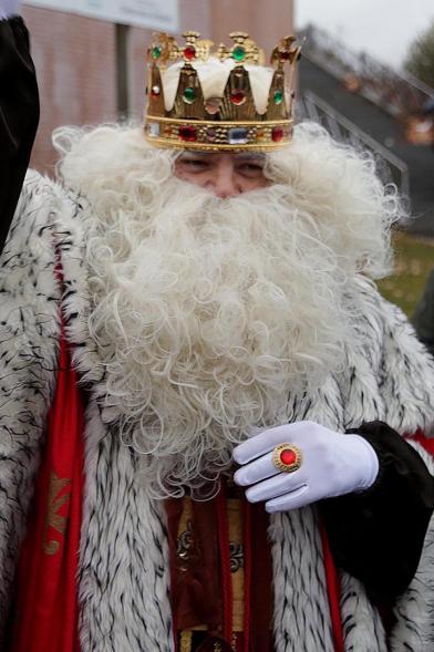 Cabalgata de Reyes 2018 - Imagen del Rey Melchor.