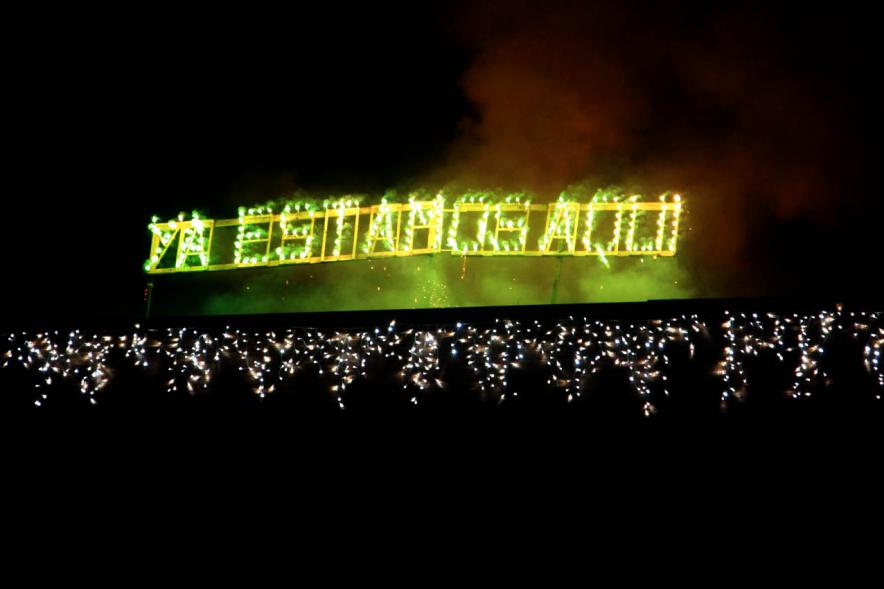 Cabalgata de Reyes 2017 - Imagen de fuegos artificiales.