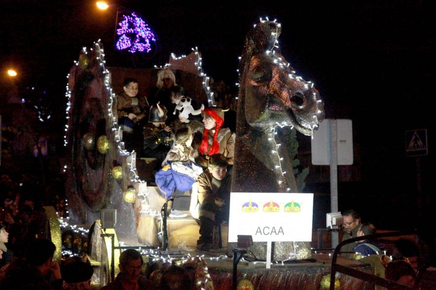 Cabalgata de Reyes 2017 - Imagen de una de las carrozas.