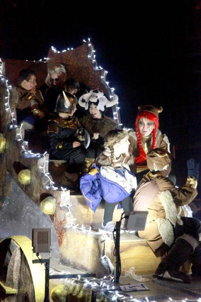 Cabalgata de Reyes 2017 - Imagen de una de las carrozas.