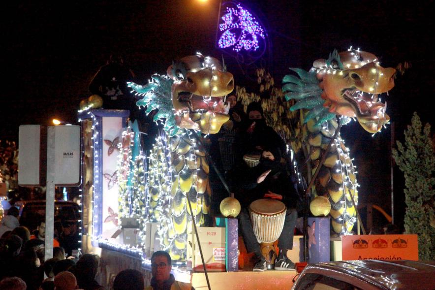 Cabalgata de Reyes 2017 - Imagen de una de las carrozas.