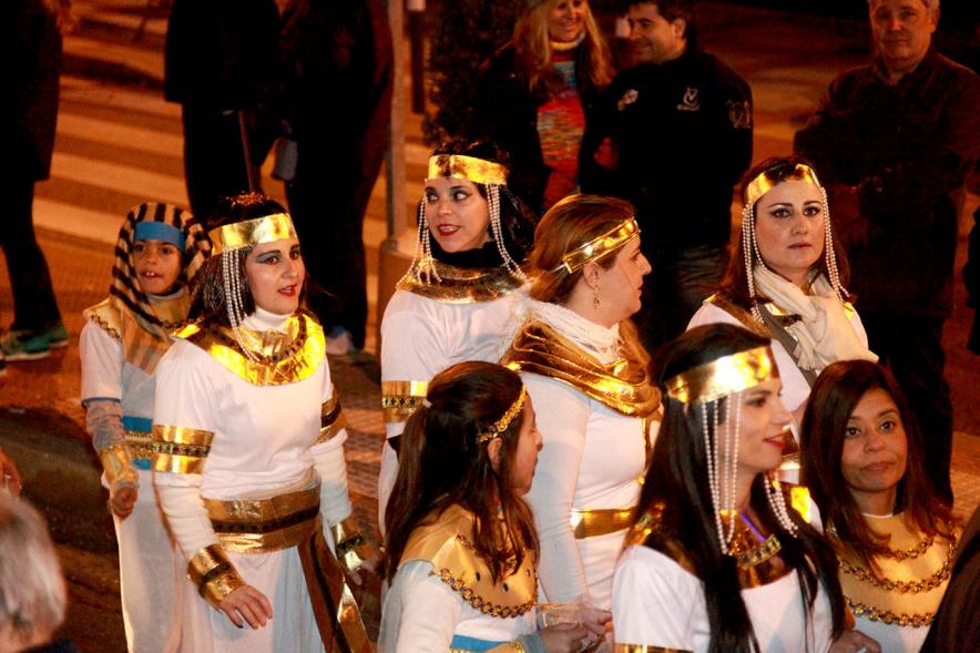 Cabalgata de Reyes 2017 - Imagen de personajes participantes en el desfile.