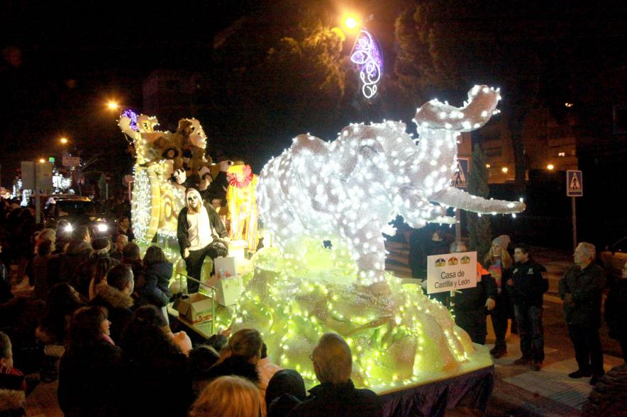 Cabalgata de Reyes 2017 - Imagen de una de las carrozas.