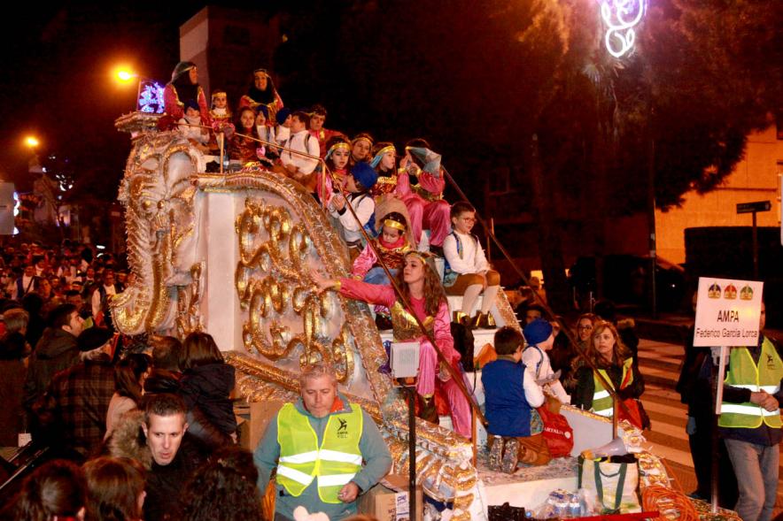 Cabalgata de Reyes 2017 - Imagen de una de las carrozas.