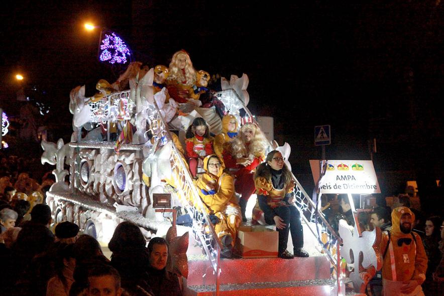 Cabalgata de Reyes 2017 - Imagen de una de las carrozas.