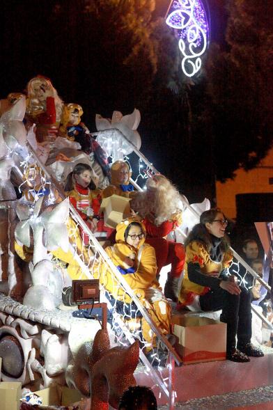 Cabalgata de Reyes 2017 - Imagen de una de las carrozas.