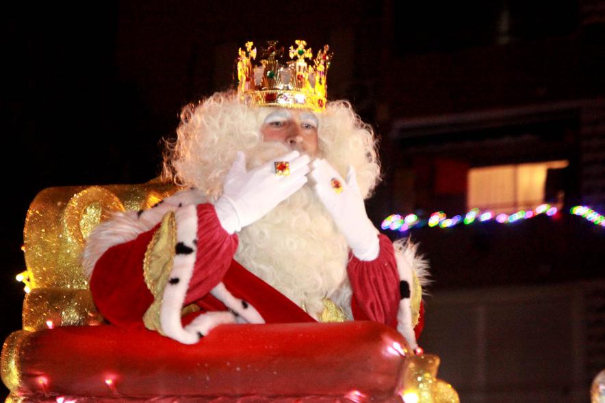 Cabalgata de Reyes 2017 - Imagen del Rey Melchor.