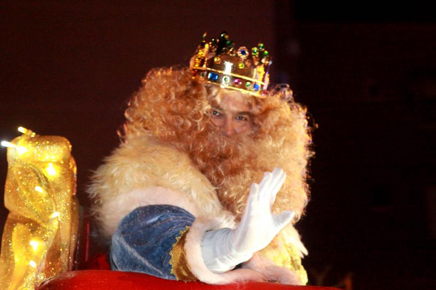 Cabalgata de Reyes 2017 - Imagen del Rey Gaspar.