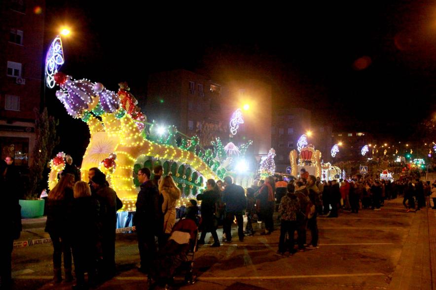 Cabalgata de Reyes 2017 - Imagen vista general de la cabalgata.
