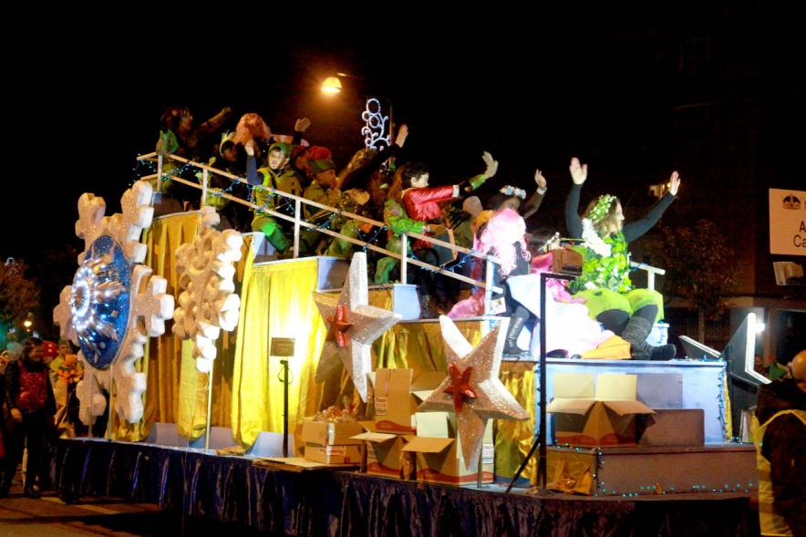 Cabalgata de Reyes 2017 - Imagen de una de las carrozas.