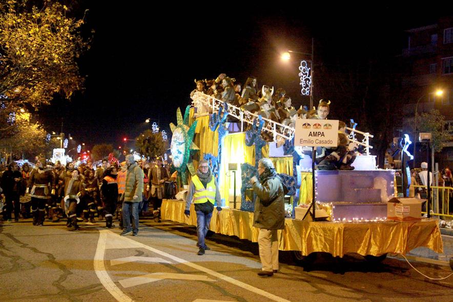 Cabalgata de Reyes 2017 - Imagen de una de las carrozas.