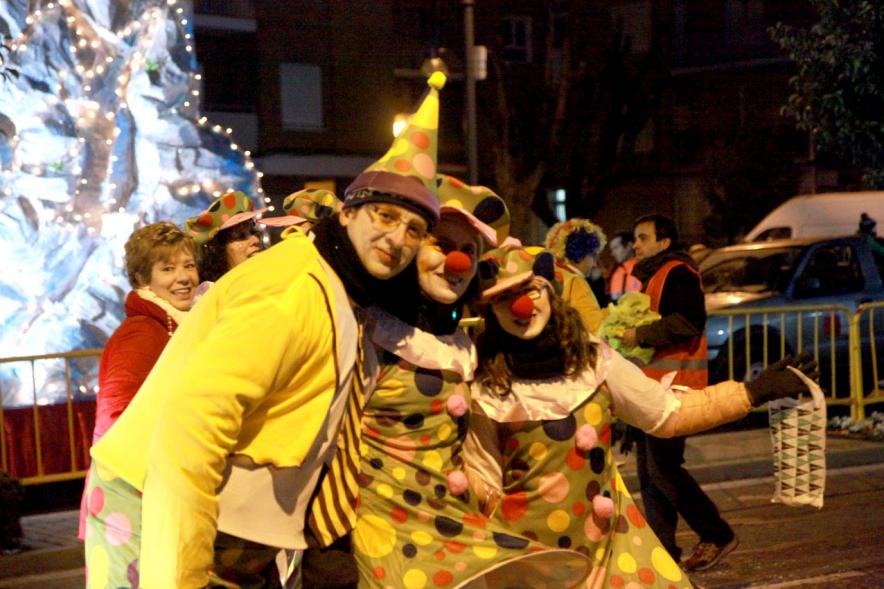 Cabalgata de Reyes 2017 - Imagen de personajes participantes en el desfile.