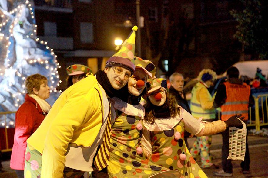 Cabalgata de Reyes 2017 - Imagen de personajes participantes en el desfile.