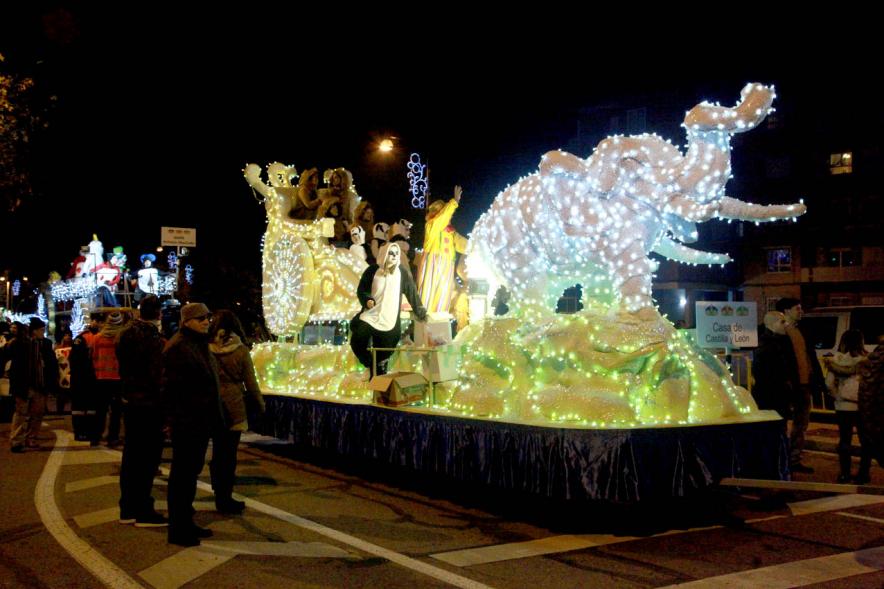 Cabalgata de Reyes 2017 - Imagen de una de las carrozas.