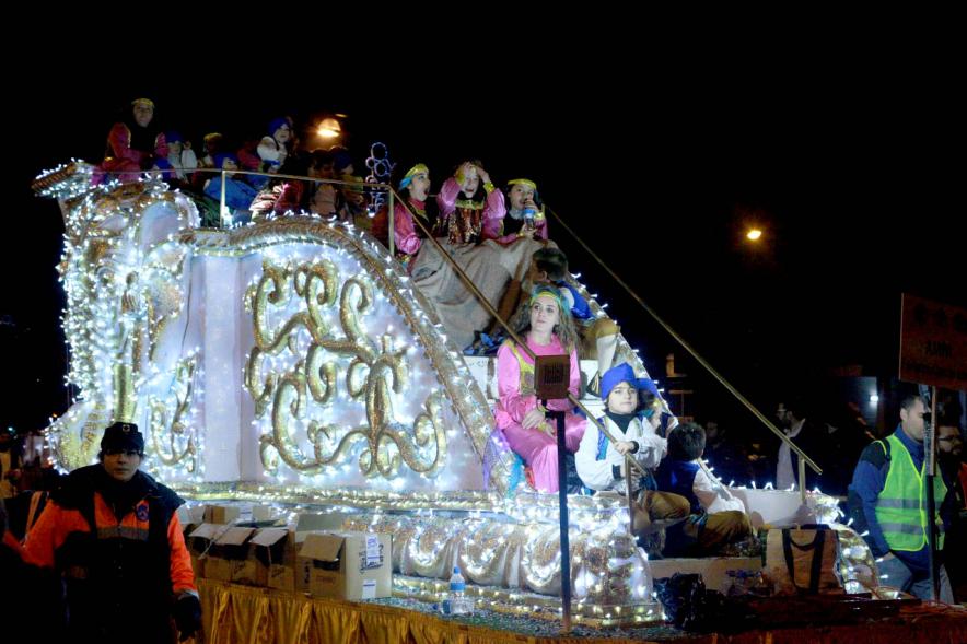 Cabalgata de Reyes 2017 - Imagen de una de las carrozas.