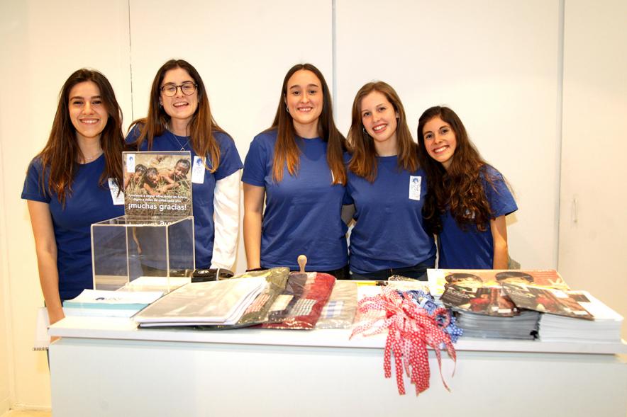Voluntarias de la ONG.
