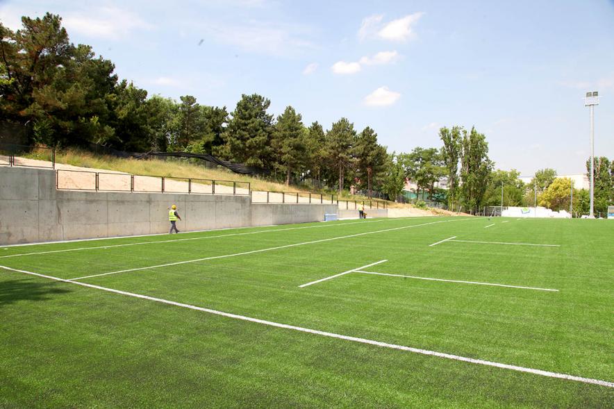 Visita Remodelación Campo de Rugby de las Terrazas - Imagen vista panorámica del campo de rugby.