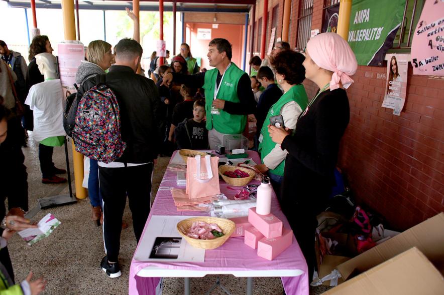 AMPA Colegio Valdepalitos. Celebración Día Mundial Contra el Cáncer de Mama -2019