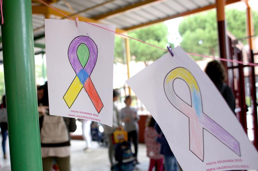 Actividades en Colegio Valdepalitos. Celebración Día Mundial Contra el Cancer de Mama -2019