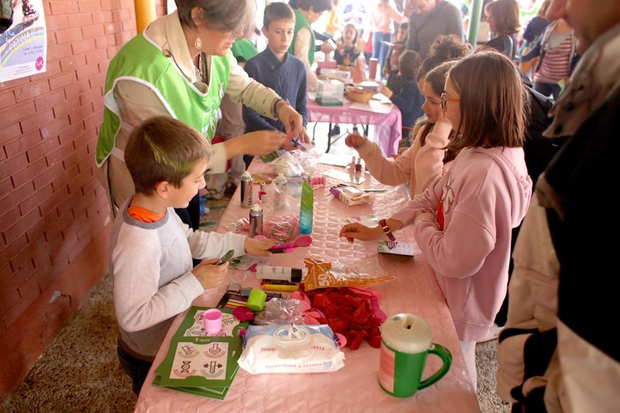 AMPA Colegio Valdepalitos. Celebración Día Mundial Contra el Cáncer de Mama -2019