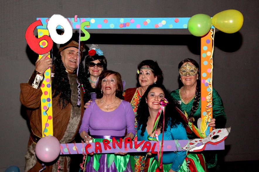 Carnaval de Mayores 2018 - Photocall de mayores disfrazados.