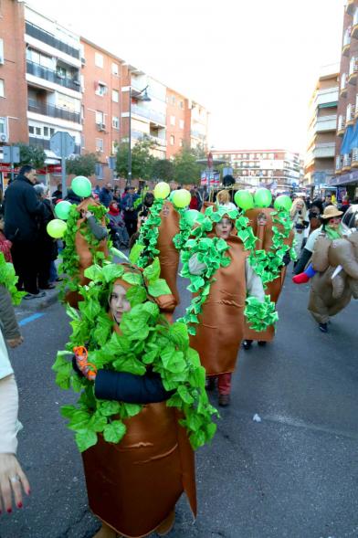Desfile de Carnaval 2018 - Imagen de un grupo de personas disfrazadas en un momento del desfile.