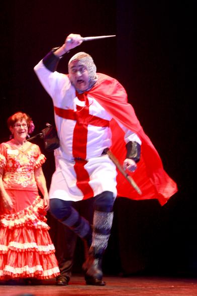 Baile de Carnaval de Mayores 2017 - Imagen de uno de los participantes en el baile.