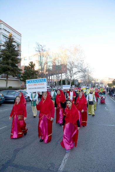 Desfile de Carnaval 2018 - Imagen asociación andaluza disfrazados de moros y moras.