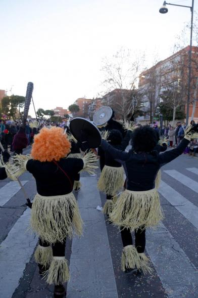 Desfile de Carnaval 2018 - Imagen de un grupo de personas disfrazadas en un momento del desfile.