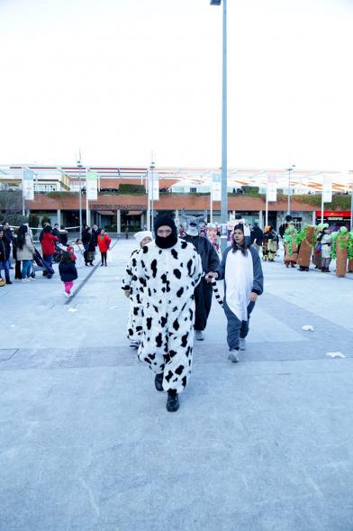 Desfile de Carnaval 2018 - Imagen de un grupo de personas disfrazadas en un momento del desfile.