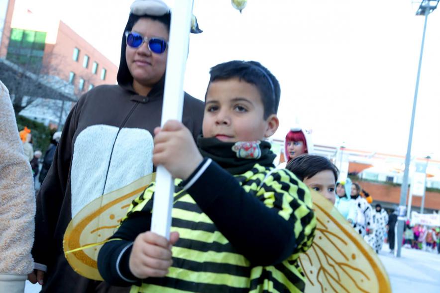 Desfile de Carnaval 2018 - Imagen primer plano de un niño disfrazado.