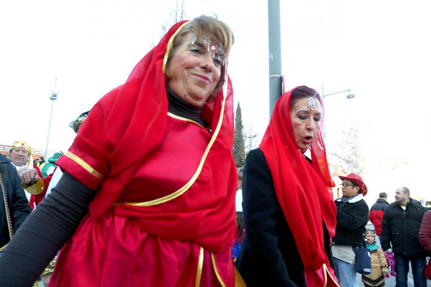 Desfile de Carnaval 2018 - Imagen de un grupo de personas disfrazadas en un momento del desfile.