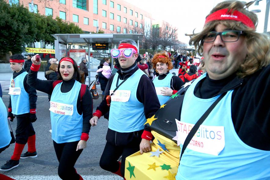 Desfile de Carnaval 2018 - Imagen de un grupo de personas disfrazadas en un momento del desfile.