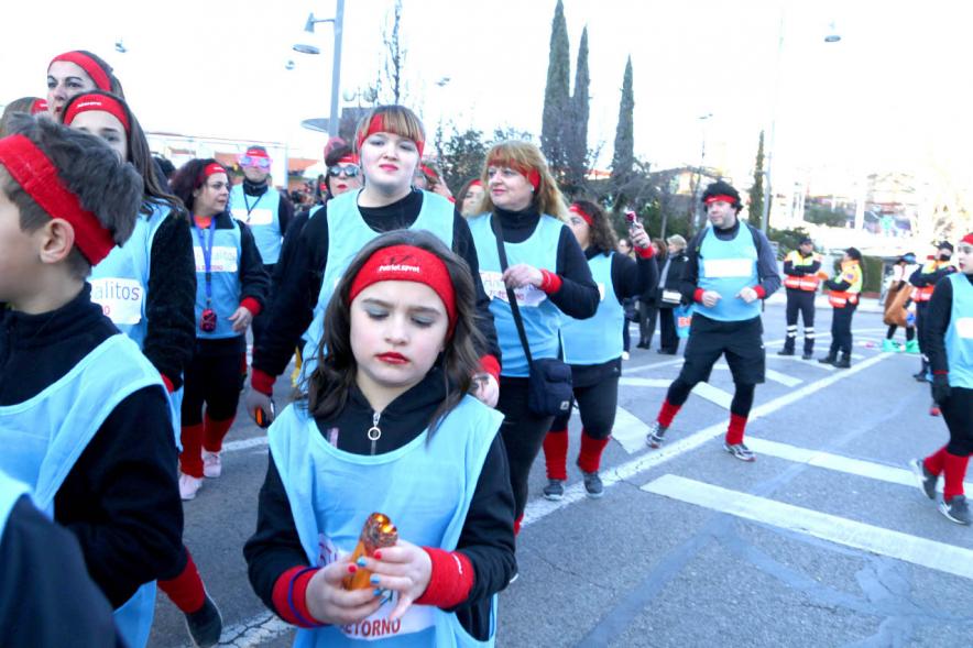 Desfile de Carnaval 2018 - Imagen de un grupo de personas disfrazadas en un momento del desfile.