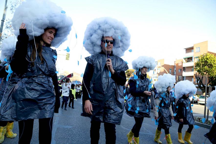 Desfile de Carnaval 2018 - Imagen de un grupo de personas disfrazadas en un momento del desfile.