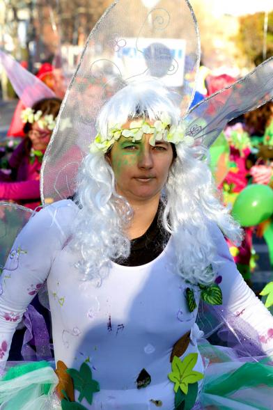Desfile de Carnaval 2018 - Imagen primer plano de una persona disfrazado.