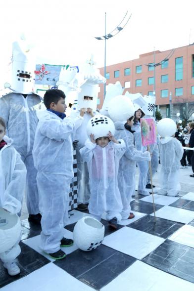 Desfile de Carnaval 2018 - Imagen primer plano de un niño disfrazado.