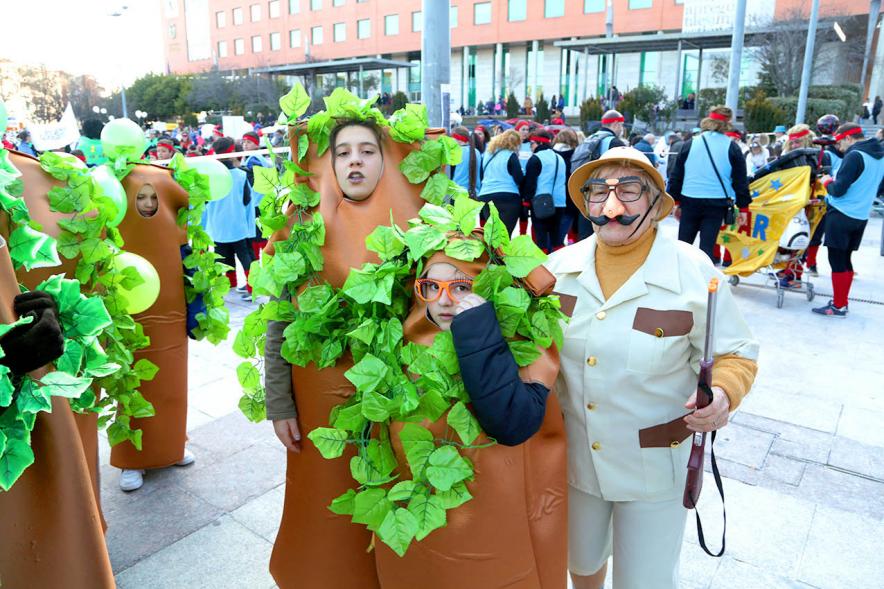 Desfile de Carnaval 2018 - Imagen de un grupo de personas disfrazadas en un momento del desfile.