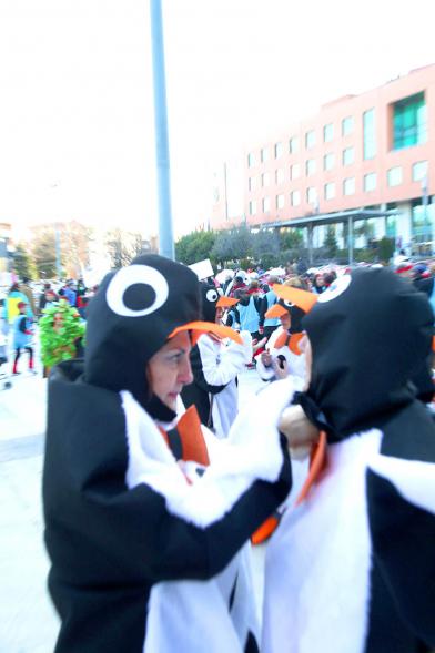 Desfile de Carnaval 2018 - Imagen de un grupo de personas disfrazadas en un momento del desfile.