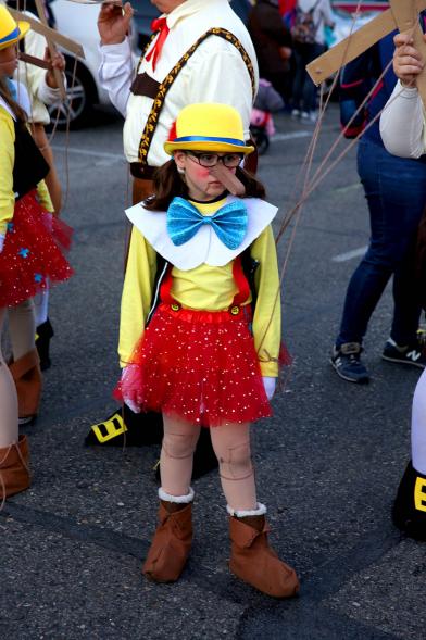 Participante en el Carnaval 2020