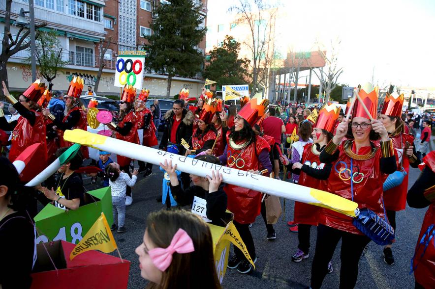 Comparsa. Desfile de Carnaval 2020