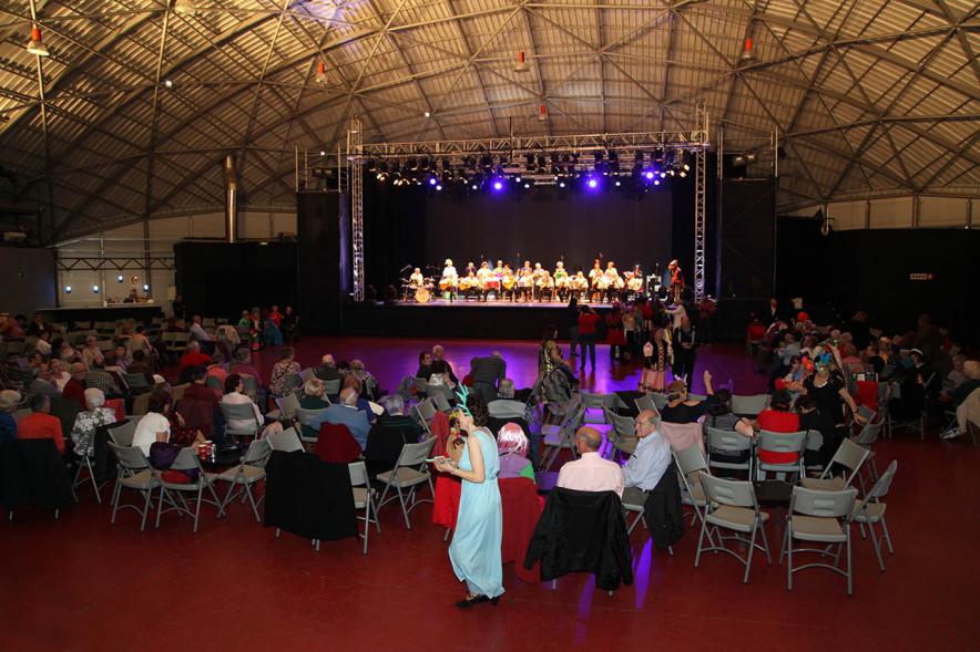 Vista general del evento. Carnaval de Mayores 2020 -