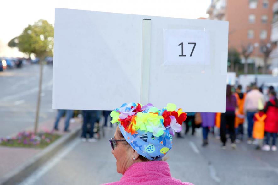 Participante en el Carnaval 2020