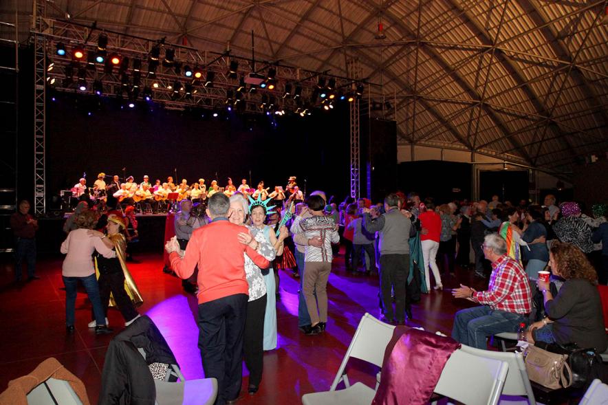 Vista general del evento. Carnaval de Mayores 2020