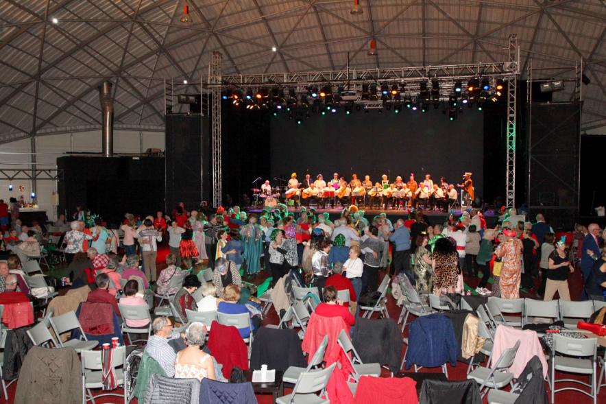 Vista general del evento. Carnaval de Mayores 2020 -