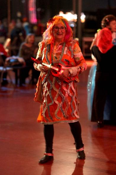 Participante disfrazado. Carnaval de Mayores 2019 