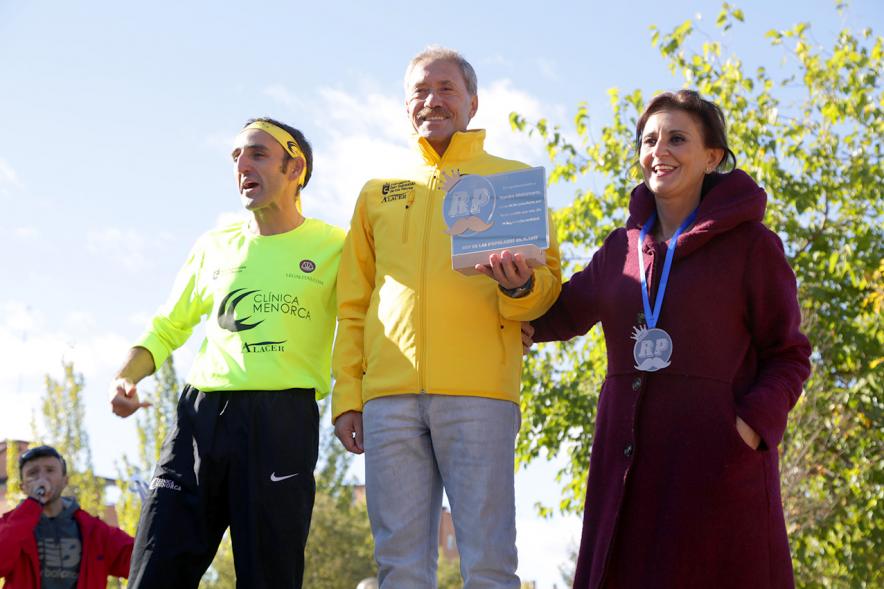 Carrera Rápida Rey de las Populares - Imagen del pódium en la entrega de premios.